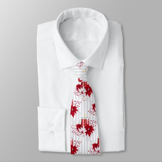 Cravate Motif de Noël mignon (Attaché)