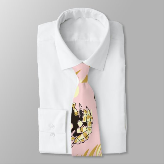 Cravate Motif de Noël, Pine Snow 4 (Attaché)