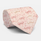 Cravate Motif de nœud coquette (Roulé)