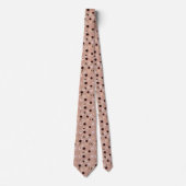 Cravate Motif de papillon de nuit floral (Devant)