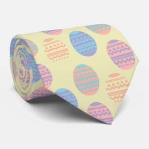 Cravate Motif de Pâques œuf mignon