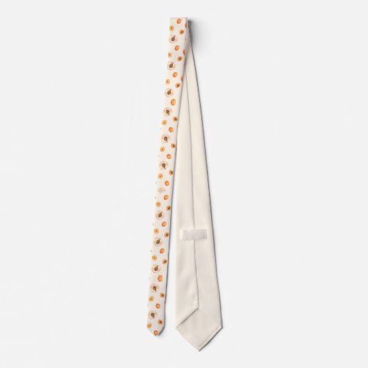 Cravate Motif de pêche d'été doux (Dos)