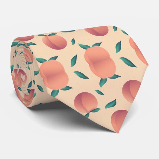 Cravate Motif de pêche d'été doux (Roulé)