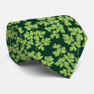Cravate Motif de persil