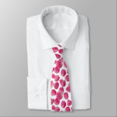Cravate Motif de pétales de rose rose (Attaché)