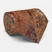 Cravate Motif de pierre de granite (Roulé)
