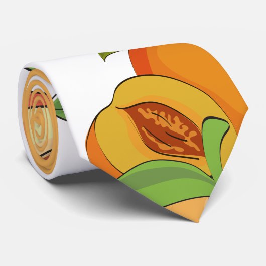 Cravate Motif de plage (Roulé)