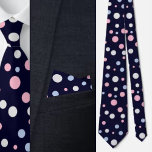Cravate Motif de points Abstraits multicolores<br><div class="desc">Cravate Motif multicouleur Abstrait Dots.</div>