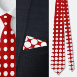 Cravate Motif de points mignons colorés<br><div class="desc">Cravate Motif aux points mignons colorés.</div>