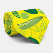 Cravate Motif de pois 01.bw. B Jaune (Roulé)