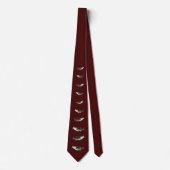 Cravate Motif de poisson basse (Devant)