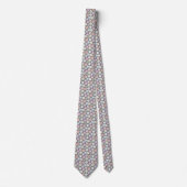 Cravate Motif de prairie florale mignonne (Devant)