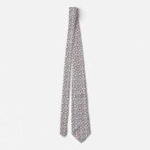 Cravate Motif de prairie florale mignonne (Dos)