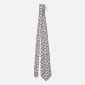 Cravate Motif de prairie florale mignonne (Dos)