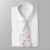 Cravate Motif de prairie florale mignonne (Attaché)