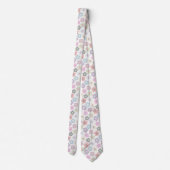 Cravate Motif de prairie florale mignonne (Dos)