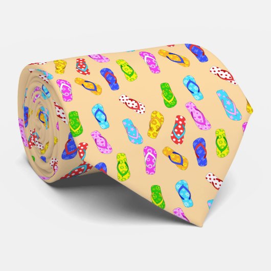 Cravate Motif de retour (Roulé)