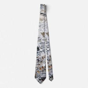 Cravate Motif de roches de mer