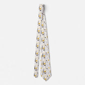 Cravate Motif de scène de Golden Woods (Dos)