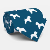 Motif de Silhouettes de Terrier à revêtement doux