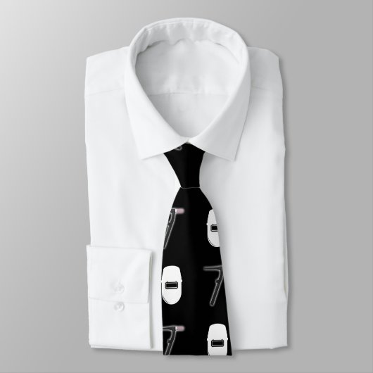 Cravate Motif de soudure de CHAT (Attaché)