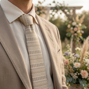 Cravate Motif de style bohème