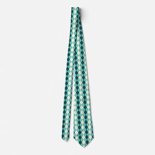 Cravate Motif de style Jacquard vert (Dos)