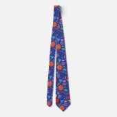 Cravate Motif de style Memphis (Dos)