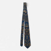 Cravate motif de style royal (Dos)