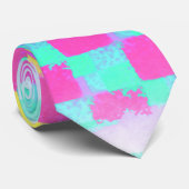 Cravate Motif de tableau de bord Grungy de citronnerie Neo (Roulé)