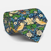 Cravate Motif de tapisserie d'oiseau et de fleur de (Roulé)