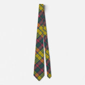 Cravate Motif de Tartan antique de Buchanan (Devant)