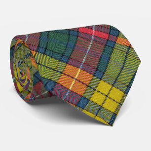 Cravate Motif de Tartan antique de Buchanan
