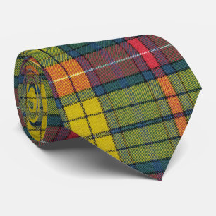 Cravate Motif de Tartan antique de Buchanan