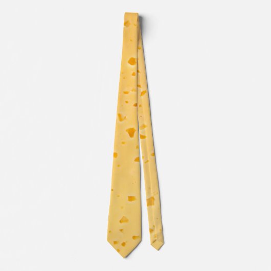 Cravate Motif de texture de fromage (Devant)
