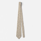 Cravate Motif de texture Parties scintillant or pâle moder (Devant)