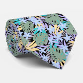Cravate Motif de thème tropical cool (Roulé)