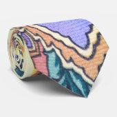 Cravate motif de tissu russe (Roulé)