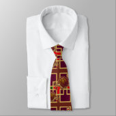 Cravate Motif de tortue de cerise (Attaché)