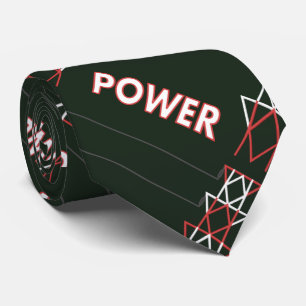 Cravate Motif de tour de transmission et de ligne d'alimen