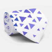 Cravate Motif de triangle coloré unique & citations (Roulé)