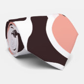 Cravate Motif de vache mûre (Roulé)