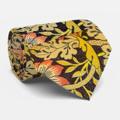 Cravate Motif de voleur de fraise de William Morris (Roulé)