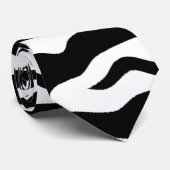 Cravate Motif de zèbre (Roulé)