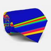 Cravate motif décoratif (Roulé)