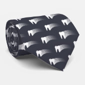 Cravate Motif dentaire (Roulé)