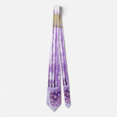 Cravate Motif d'entreprise moderne Résumé bleu (Devant)