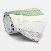 Cravate Motif d'entreprise moderne Résumé Bleu Vert (Roulé)