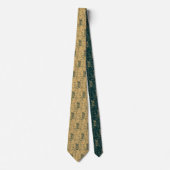 Cravate Motif d'équipement de golf de golf (Devant)