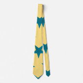 Cravate Motif des étoiles d'or 18 (Devant)